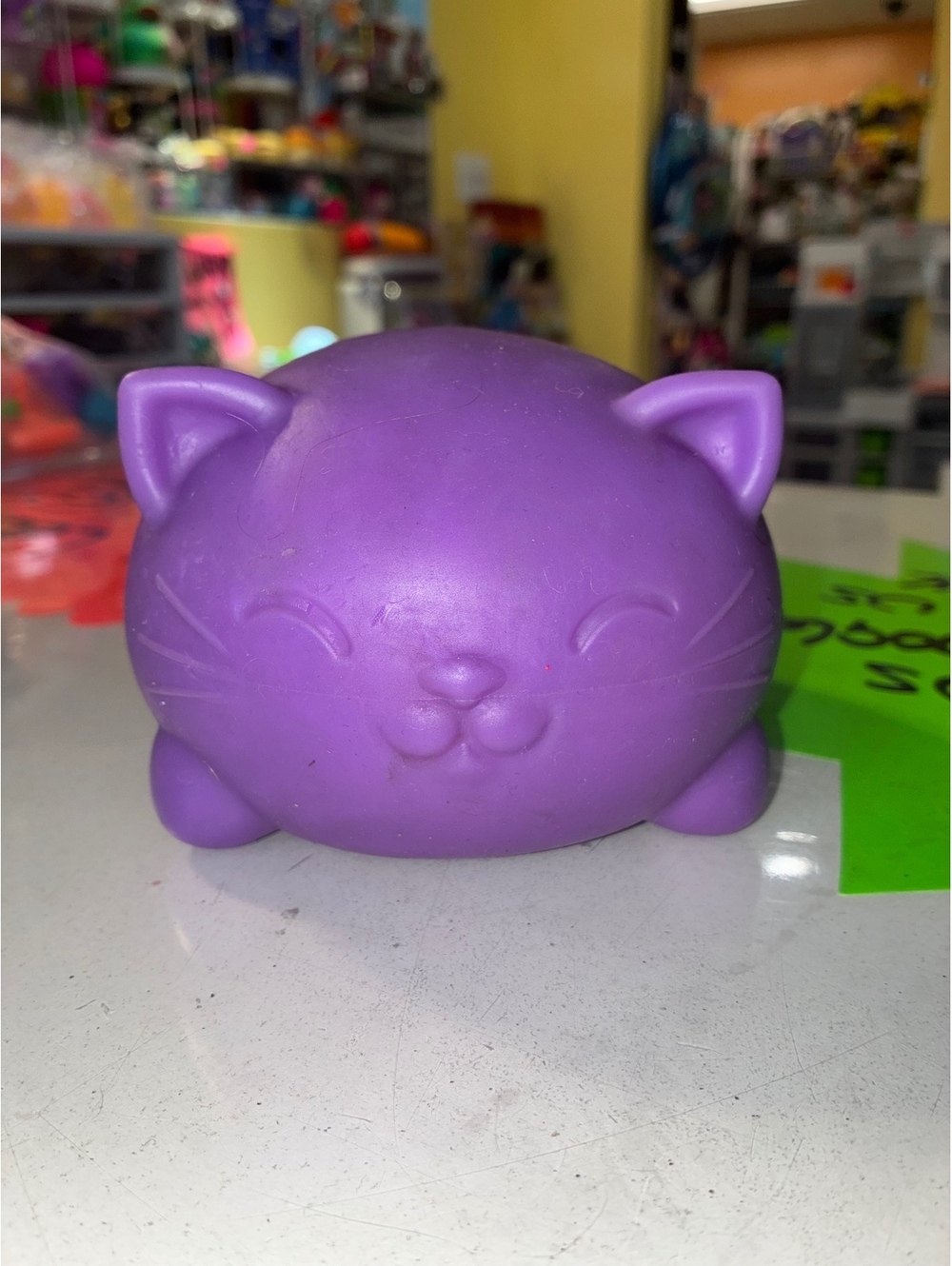Schylling needoh super cool cats purple squishy